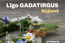 Līgo gadatirgus Rūjienā Valmieras novada Tūrisma pārvalde