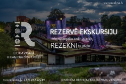 Atpūtas un ceļojumu piedāvājumi 25.06.2026 - 02.07.2026 Piesakies ekskursijai un atklāj Rēzekni! Rēzeknes pilsētas TIC