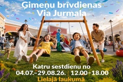 Ģimeņu brīvdienas katru sestdienu!