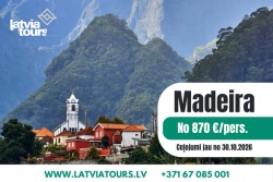 Ceļojums uz mūžīgā pavasara salu Latvia Tours